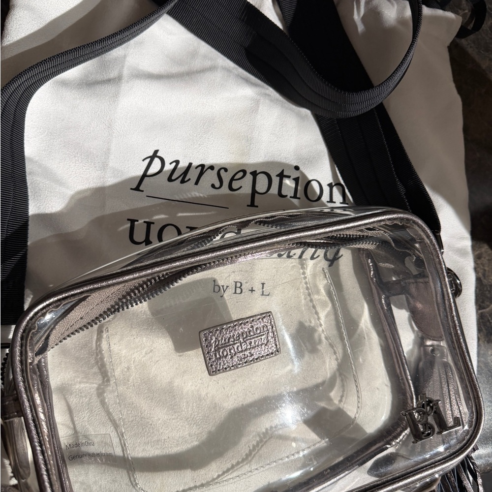 Clear Stadium Crossbody Bag